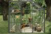 Tuinkas Kate II Full Options - groengrijs - 3 mm veiligheidsglas