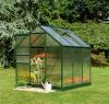 Tuinkas Popular 66 klassiek groen - 4 mm polycarbonaat - 193x195 cm
