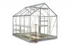 Tuinkas Popular 86 aluminium - 3 mm tuindersglas - 193x257 cm