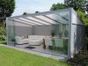 Profiline terrasoverkapping - vrijstaand - 600x250 cm - polycarbonaat dak