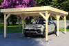 Carport 400x600 cm plat dak