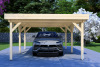 Carport 400x600 cm plat dak