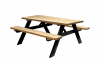 Picknicktafel Easy met zwart onderstel