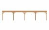 Buitenverblijf Sublime Plat dak - 1200 x 300 cm