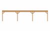 Buitenverblijf Sublime Plat dak - 1100 x 350 cm