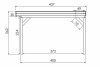 Buitenverblijf SUBLIME Plat dak - 800x400 cm