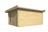 Tuindeco Yorick Blokhut 500x380 cm 44 mm vuren red class wood geïmpregneerd