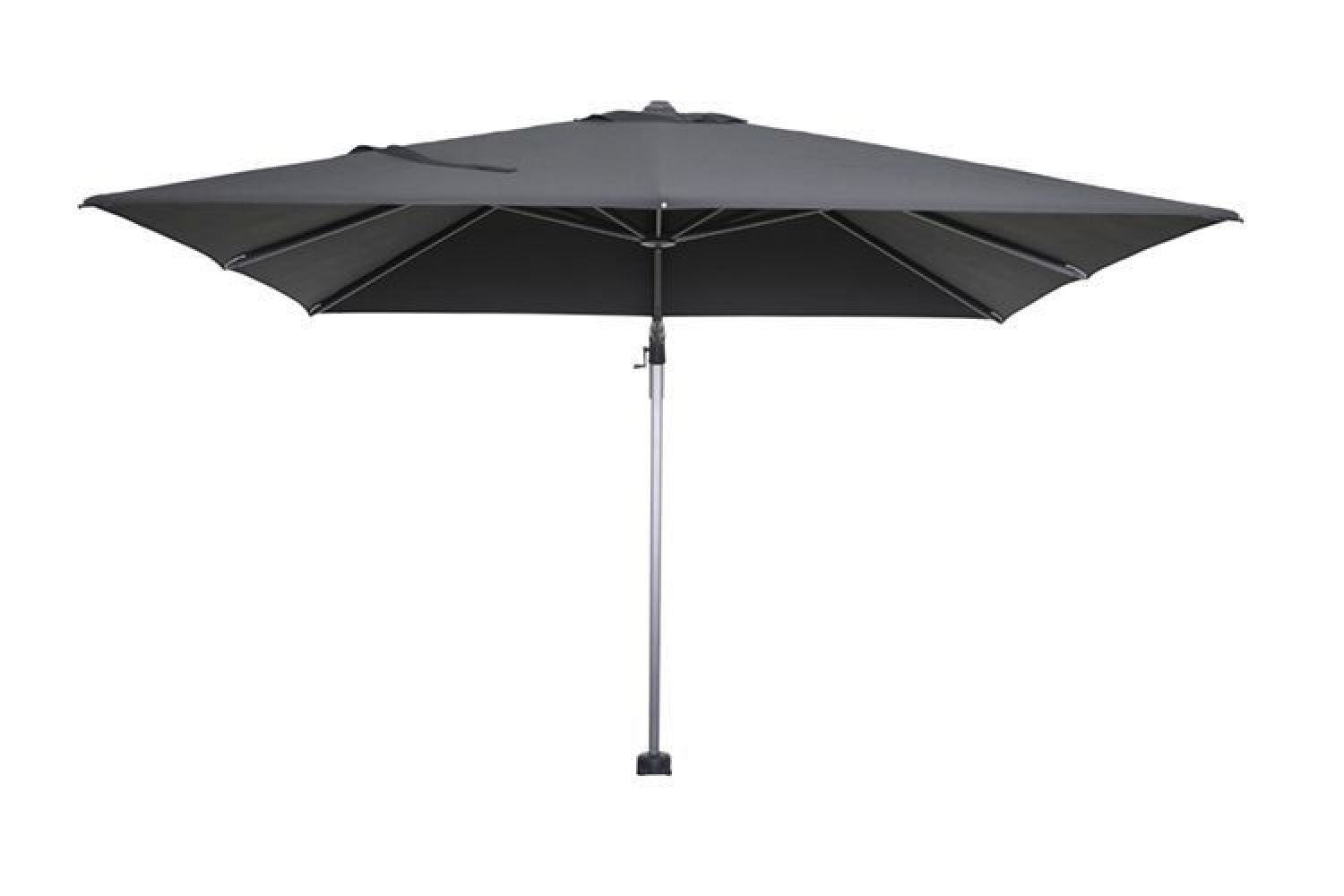 Hawaii parasol 300x300 cm carbon black - black