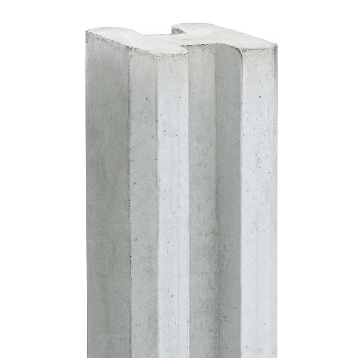 Betonnen T-paal wit/grijs 11.5x11.5x280cm | Van