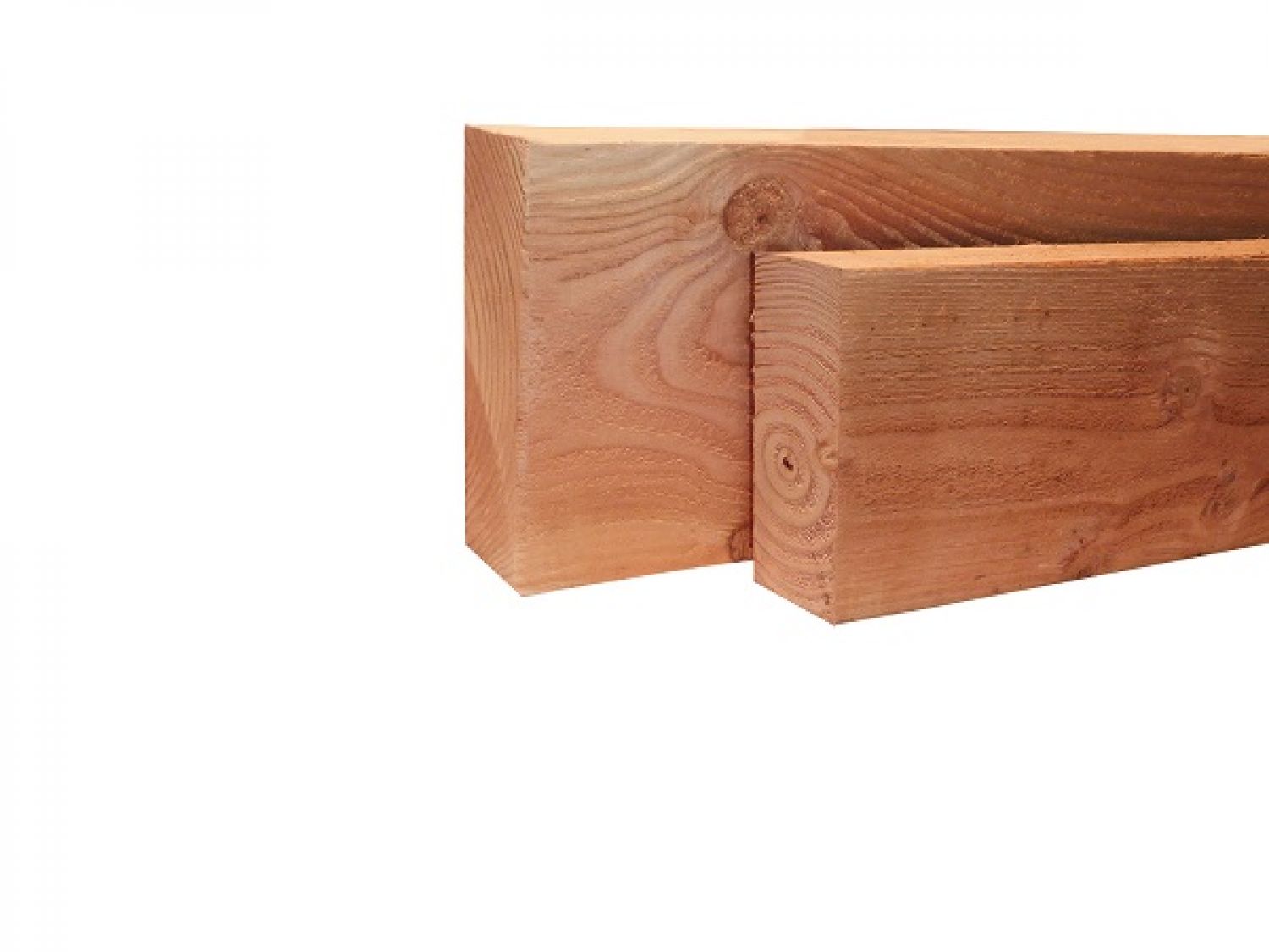 Geschaafde gording Douglas 4,5x12x400 cm - blank