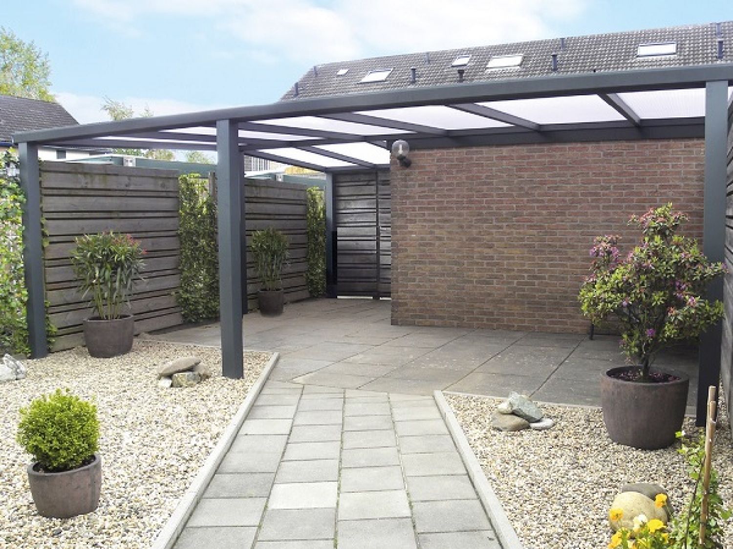 Actie glas Veranda Special 500x250 cm Nu op 2 staanders!