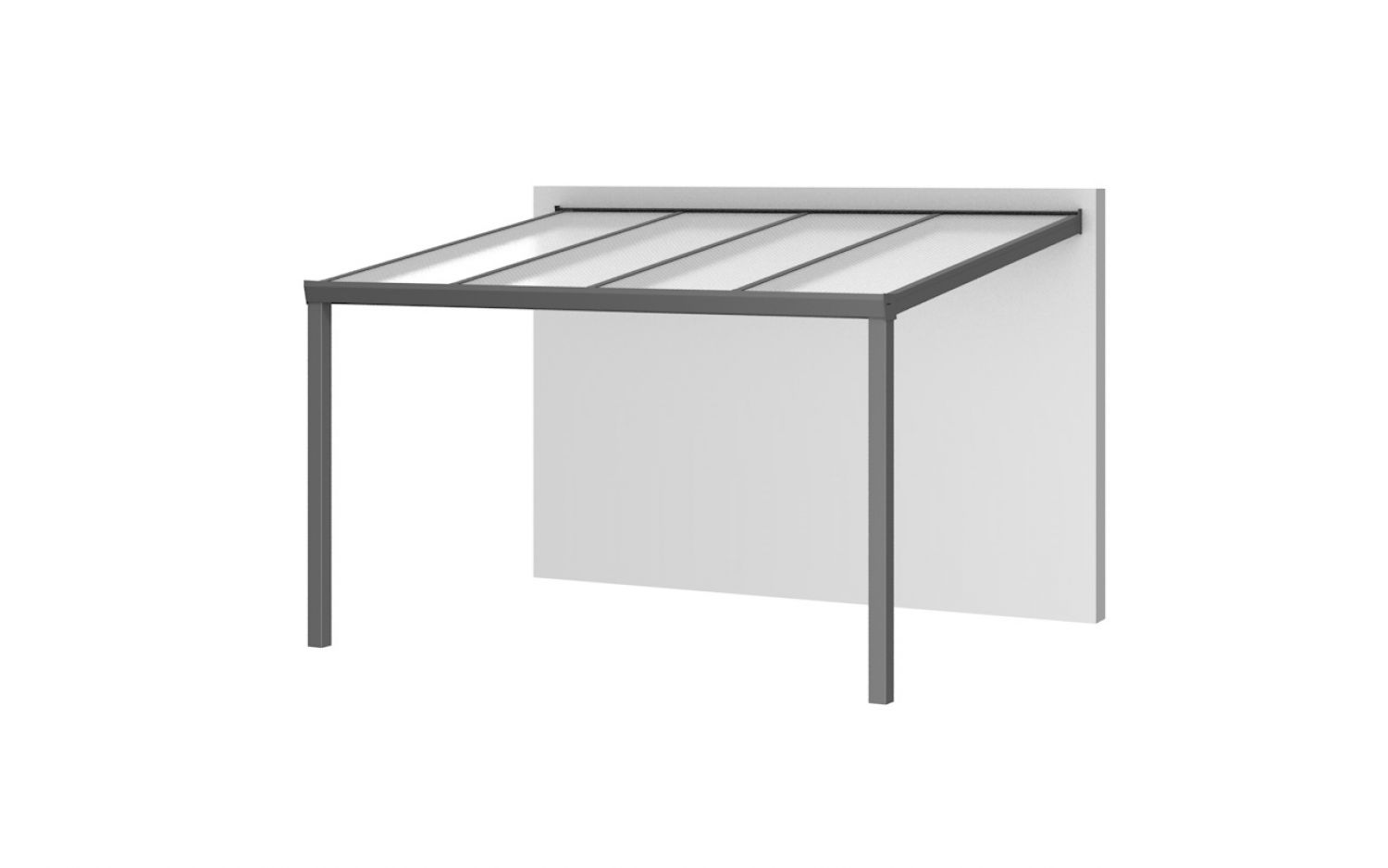 Aluminium aanbouwveranda Velvetline 400x300 cm - Polycarbonaat dak