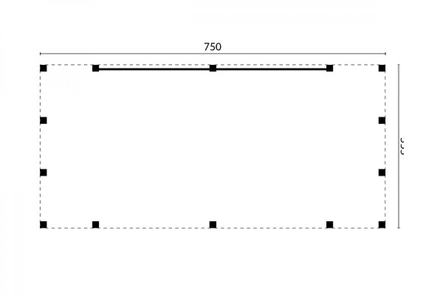 DHZ Plat dak Brammelo 750x355 cm