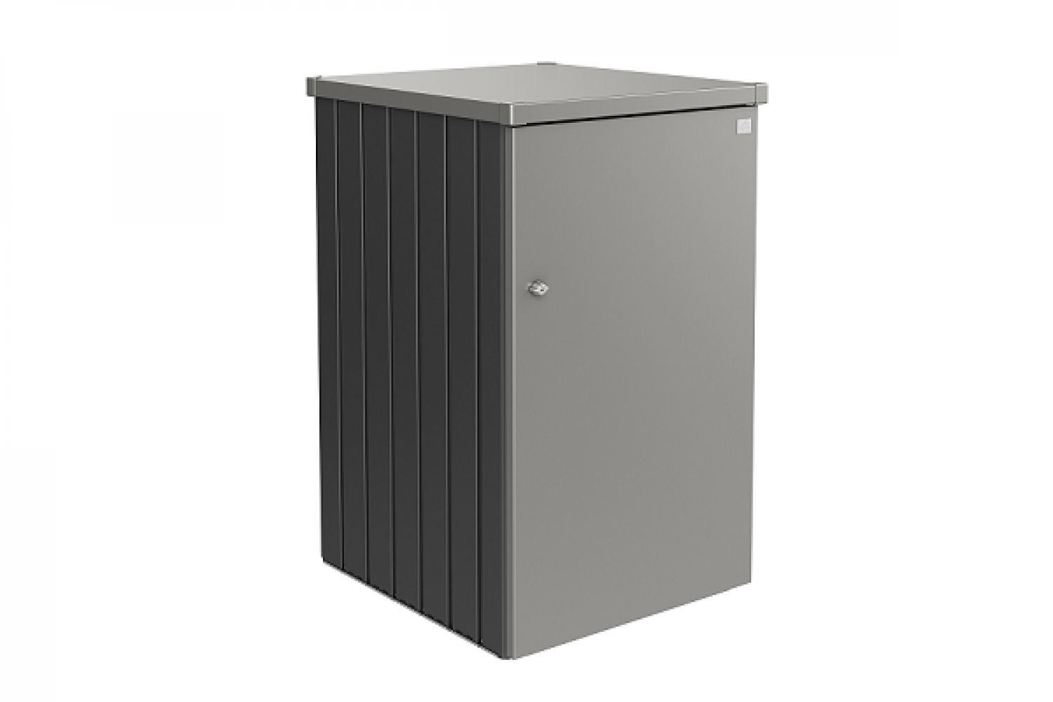 Biohort metalen berging Alex donkergrijs metallic en kwartsgrijs metallic - variant 3.2