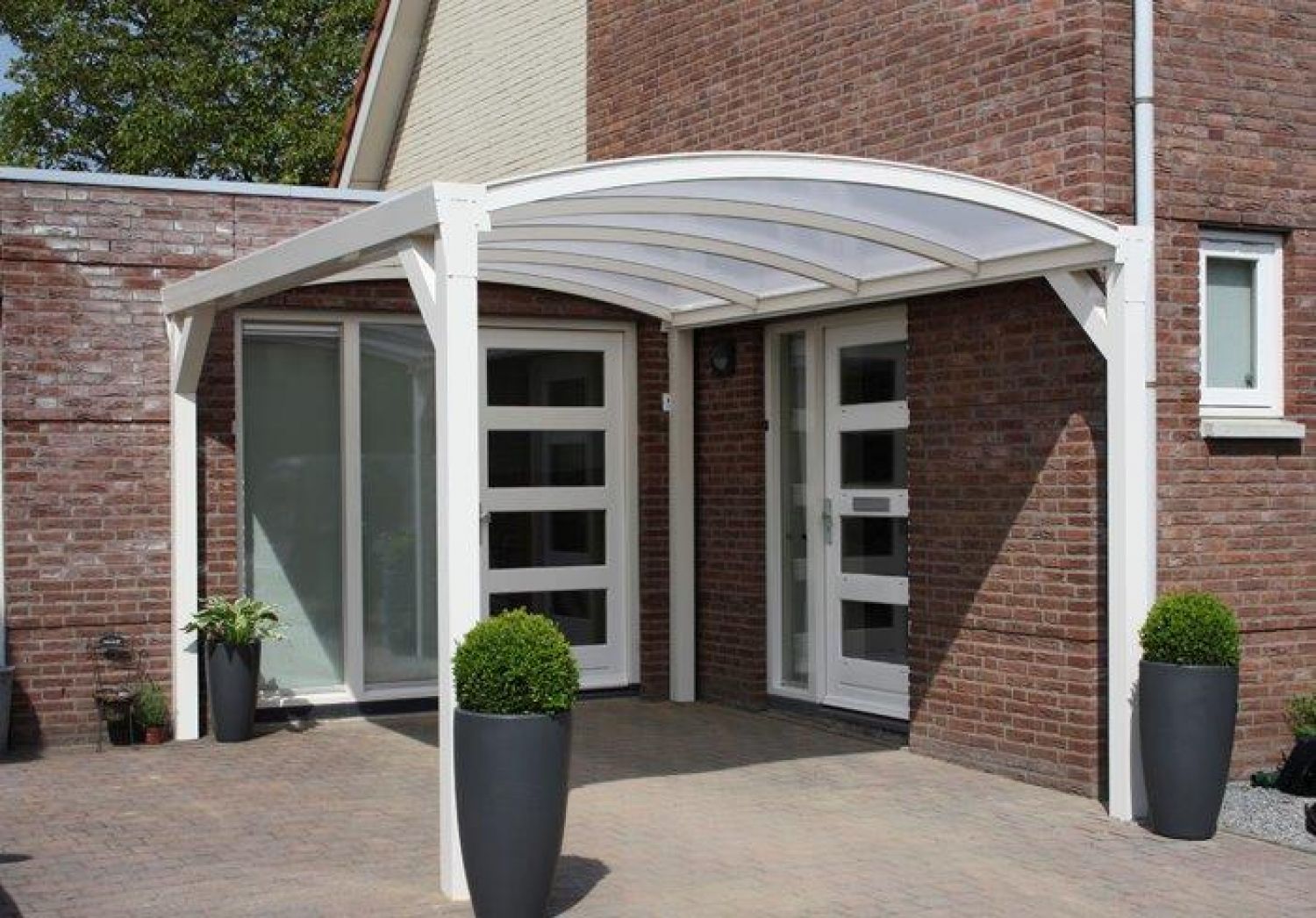 Aluminium Gebogen Carport 600x370 cm