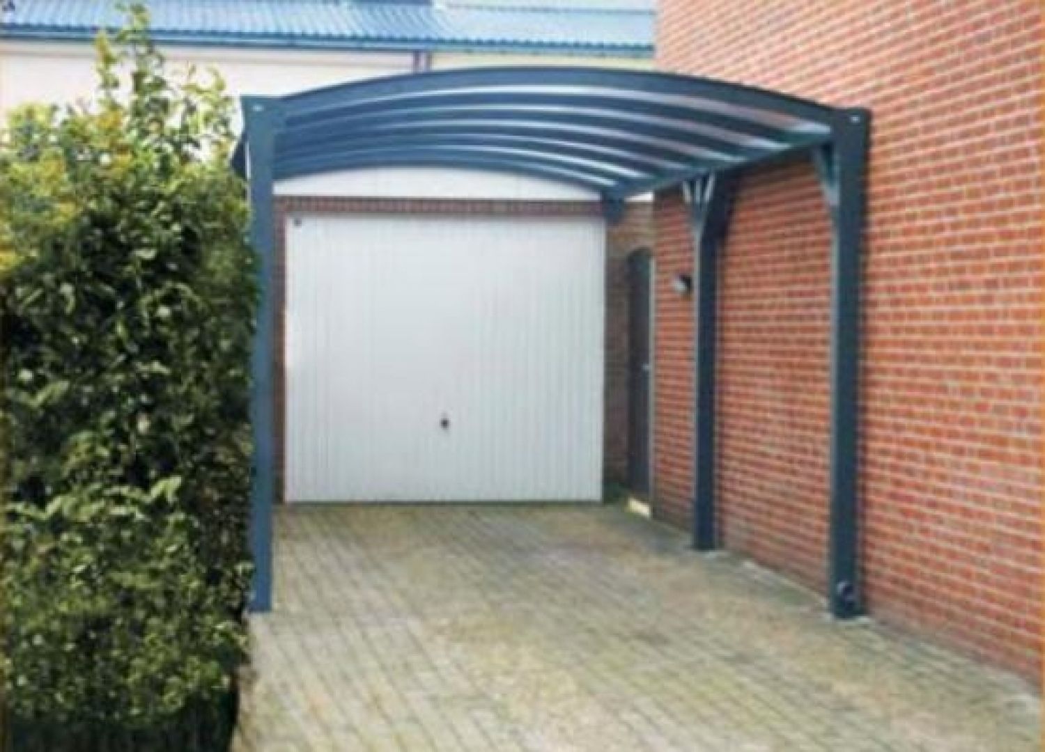 Aluminium Gebogen Carport 400x320 cm