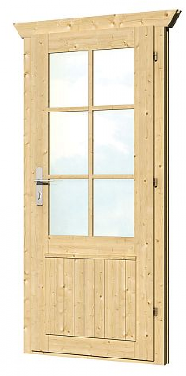 Enkele deur D6 83x190 cm 28-45 mm Linksdraaiend
