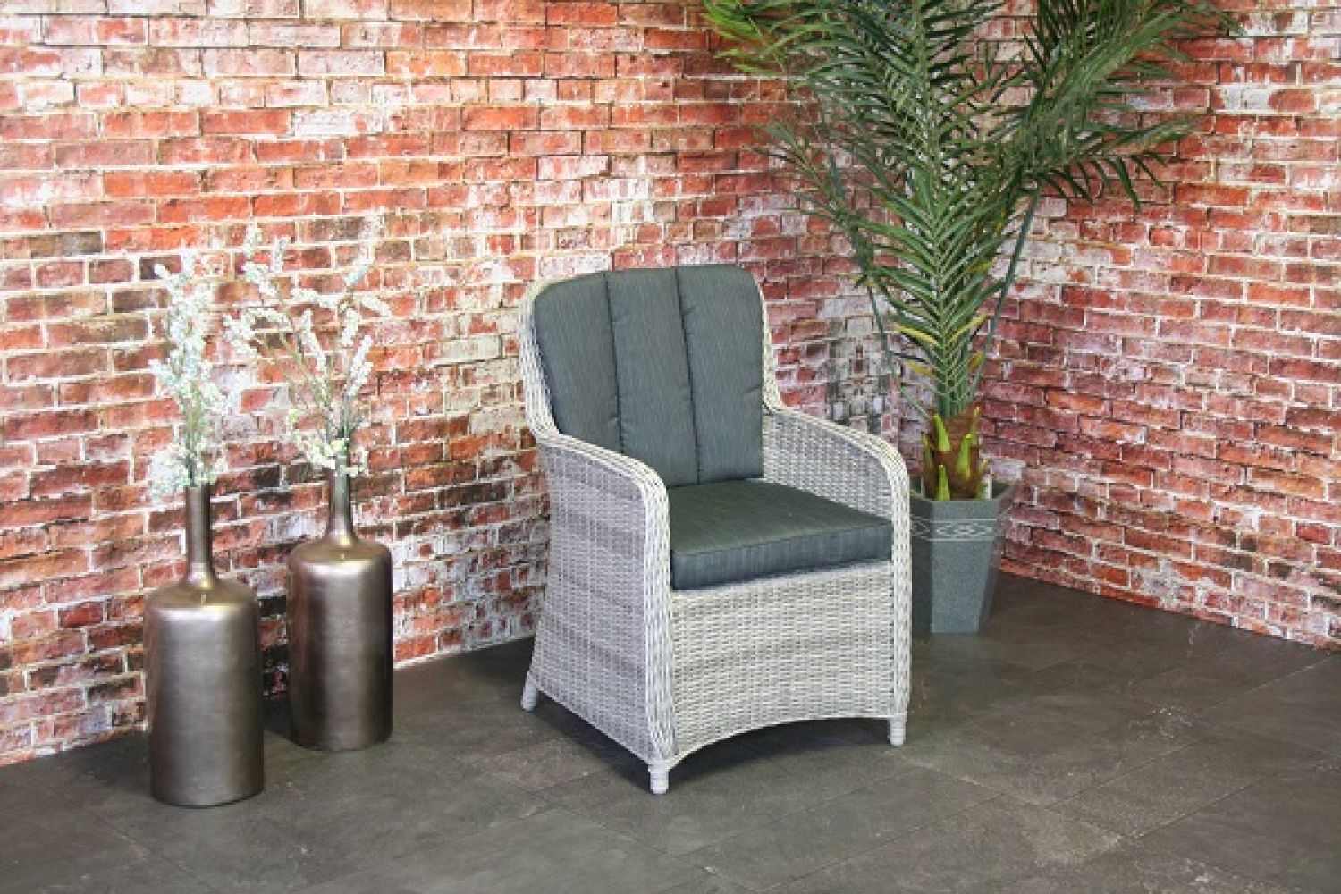 Wicker stoel Harvard 62x69x63 cm