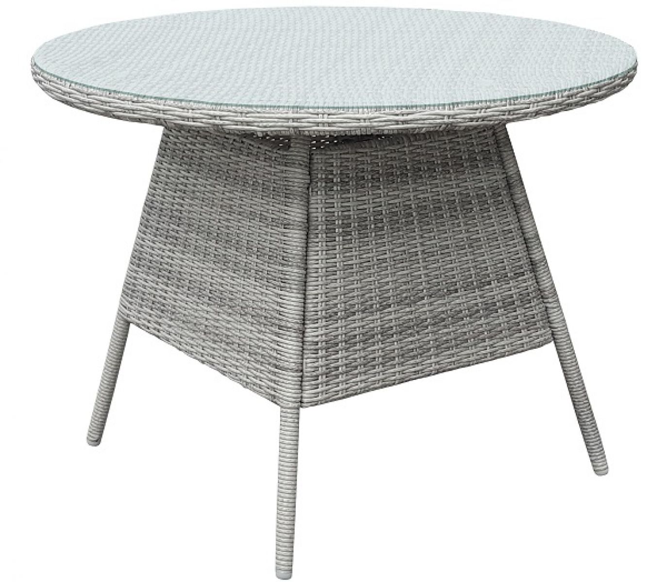 Wicker Tuinset Harvard 4 stoelen + tafel