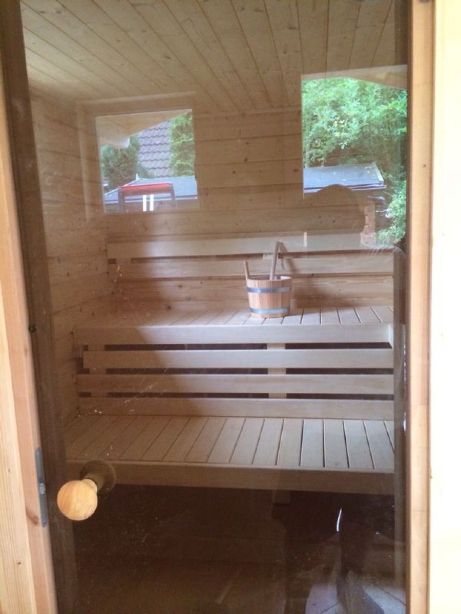 Buitensauna Zadeldak Interflex 2539 - 244x387 cm (70mm)