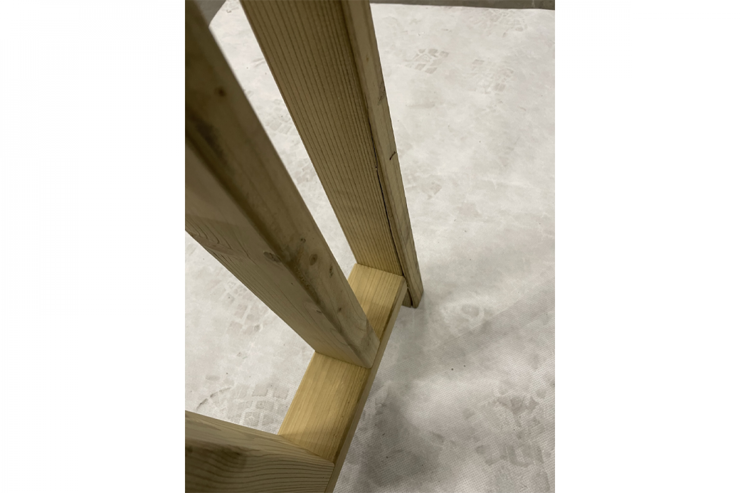 Haardhoutopslag 125x62x180 cm - Beschadigd - SALE01916