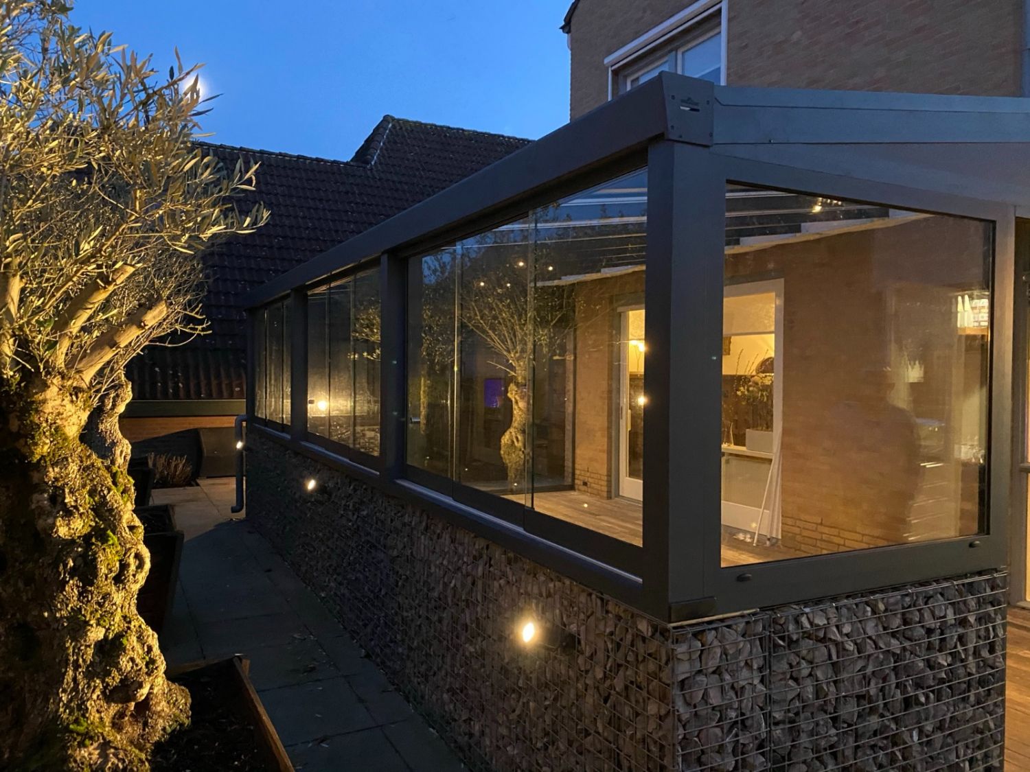 Profiline veranda 700x400 cm - Glasdak - Zevenbergen