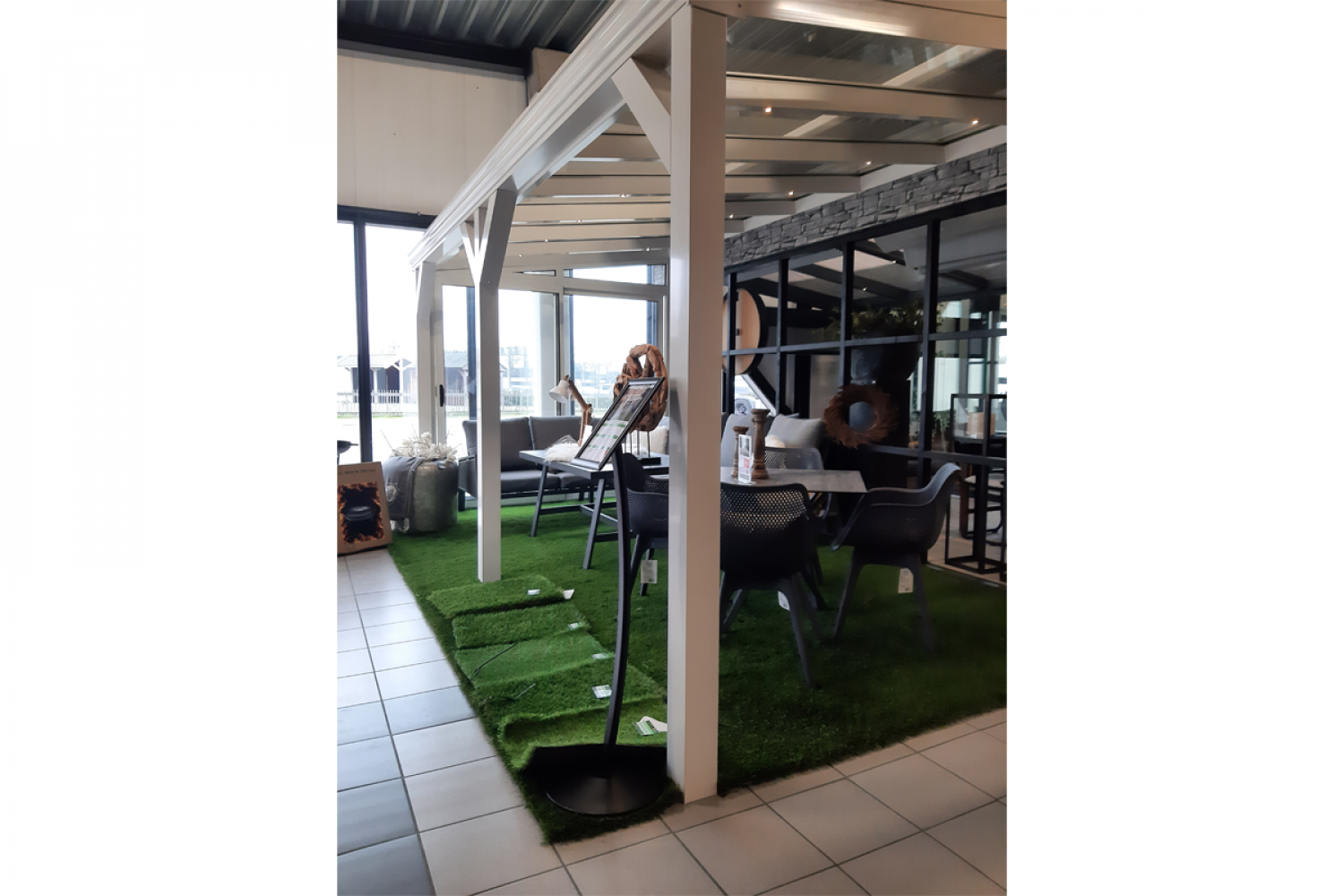 Kunstgras Yukon - reststuk 500x290 cm - 40 mm poolhoogte - SALE01956