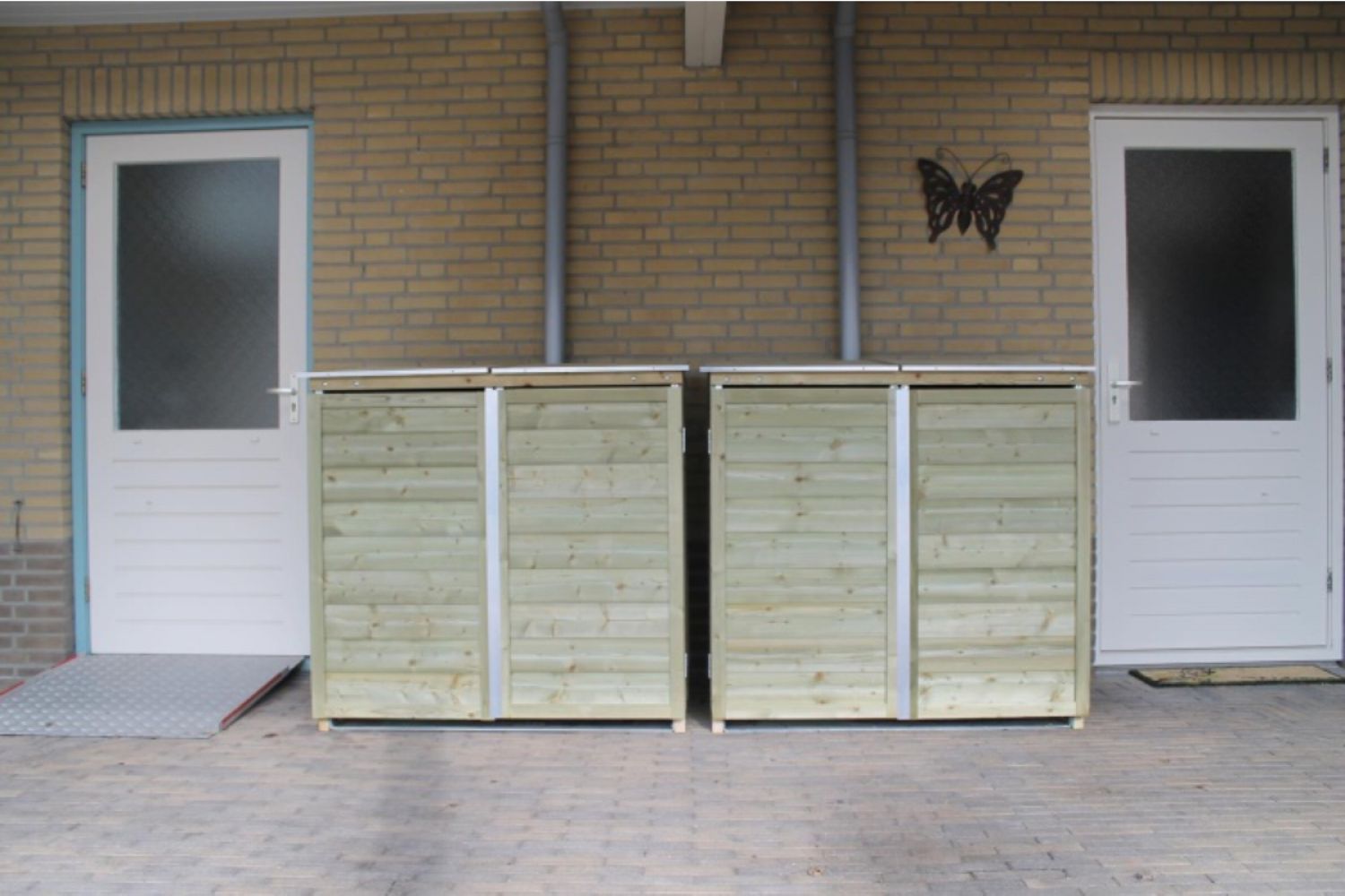 Containerberging 125x65x108,5 cm - 120L