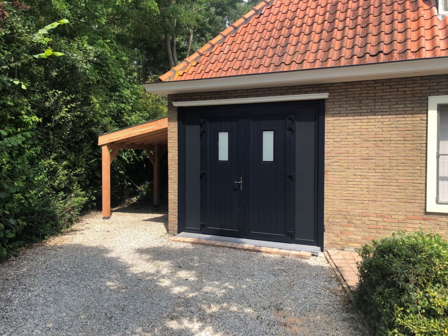 Maatwerk douglas carport - Sint-Niklaas