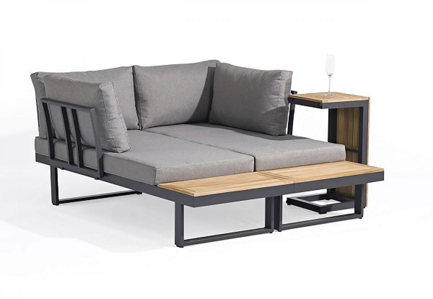 Loungeset Olympia aluminium