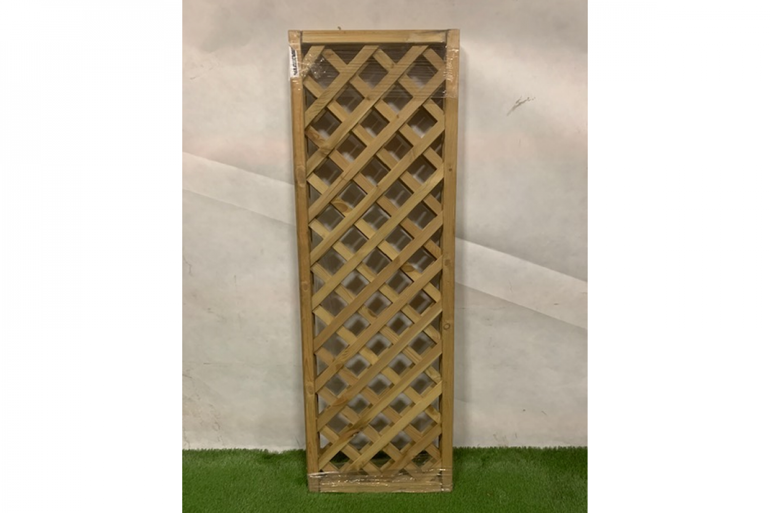 Trellis recht met kader diagonaal 180x60 cm SALE01250 Van Kooten