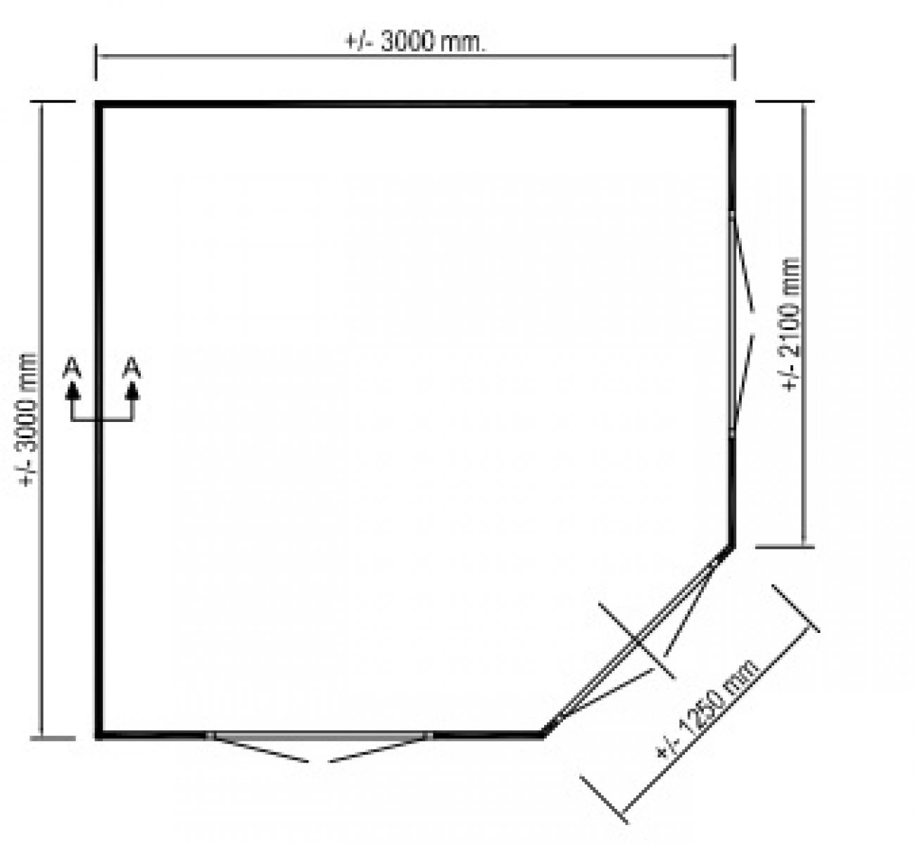Prima Fifth Avenue Original 44mm 300x300 cm