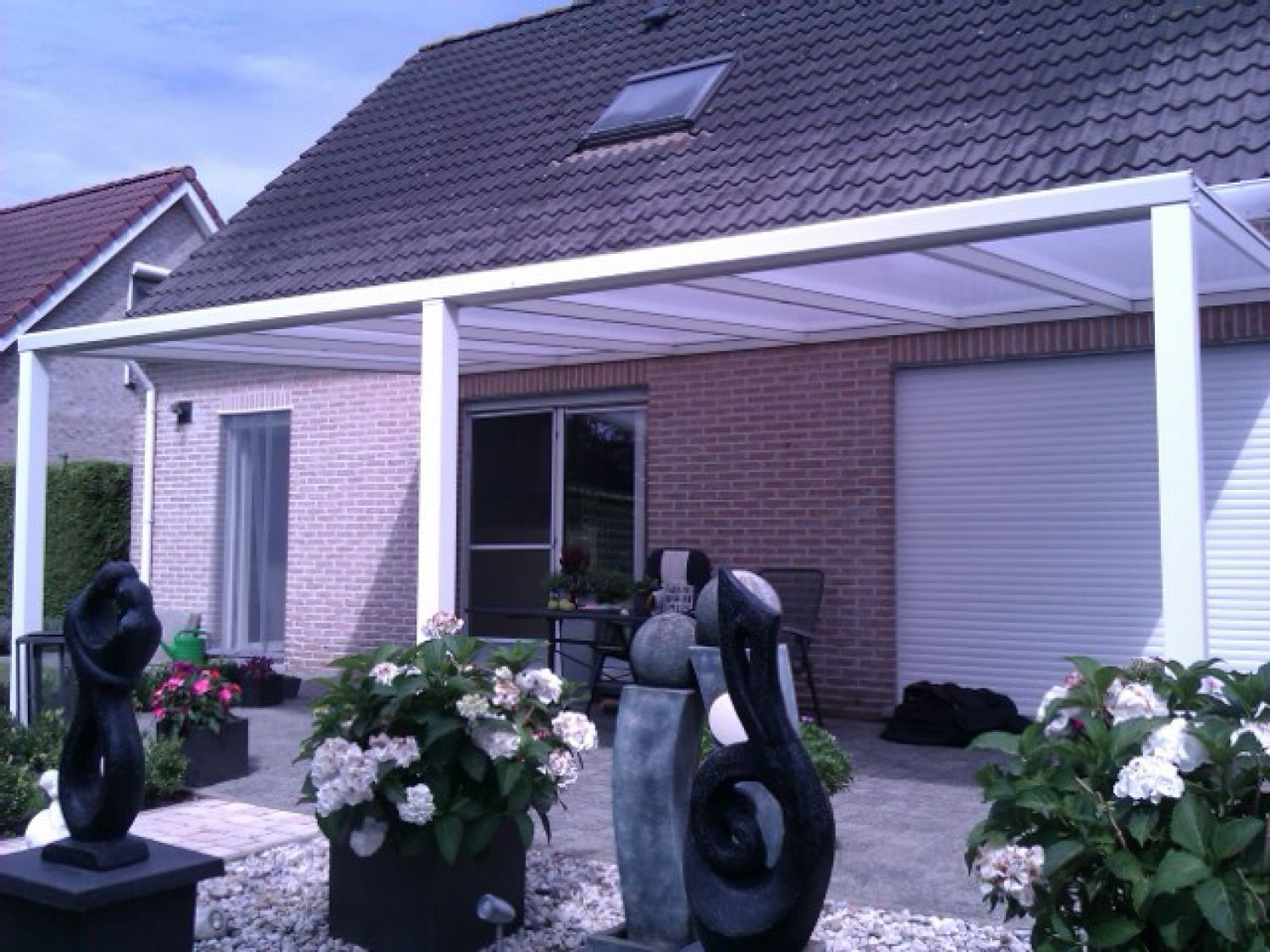 Veranda Actie glas 400x330 cm