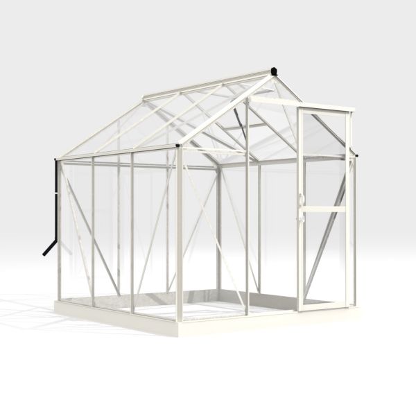 Royal Well Mary I aluminium tuinkas 212x222 cm wit