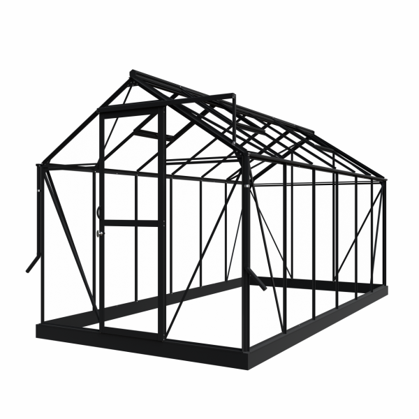 Tuinkas Mary IV - 212x430 cm - Zwart