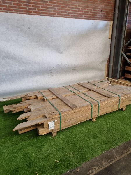 Tuindeco Grande Prieel 490x290 cm - vurenhout groen geïmpregneerd - SALE25112