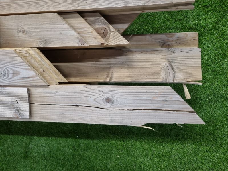 Tuindeco Grande Prieel 490x290 cm - vurenhout groen geïmpregneerd - SALE25112