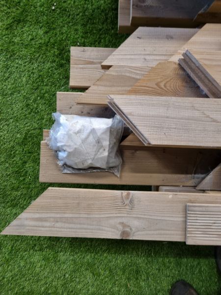 Tuindeco Grande Prieel 490x290 cm - vurenhout groen geïmpregneerd - SALE25112