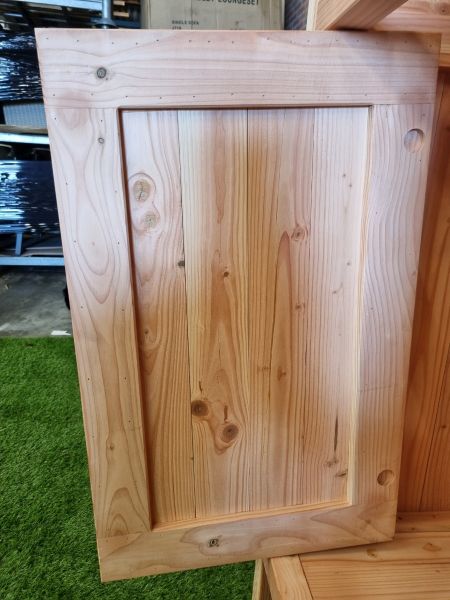 Keurige douglas kast – hoge module, ook geschikt als buitenkeuken (219 x 70 x 60 cm) - SALE25113