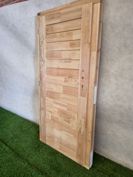 Douglas houten deur met kozijn (189 x 91 cm) - SALE25124