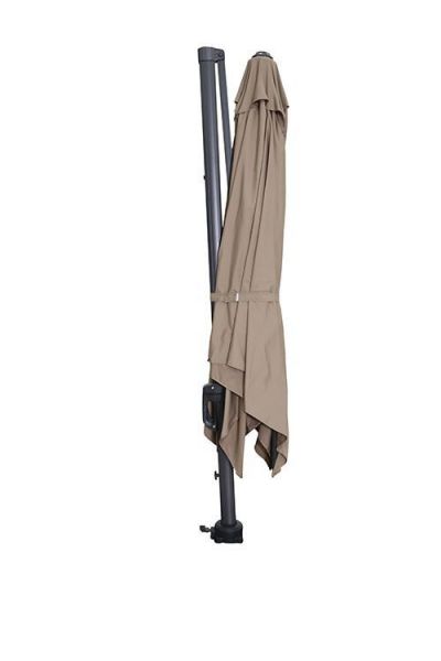 Hawaii parasol 300x300 cm carbon black - taupe
