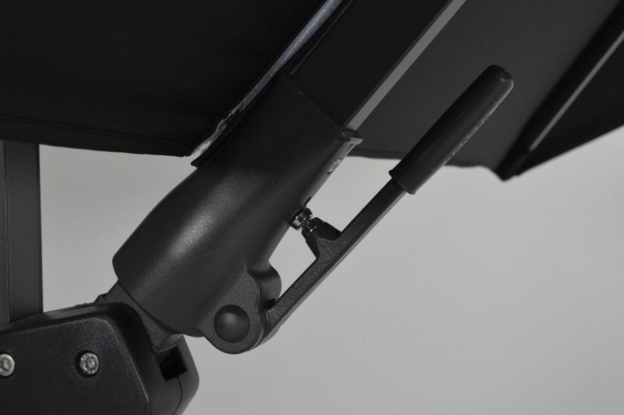 Hawaii Lumen parasol 300x300 carbon black - black