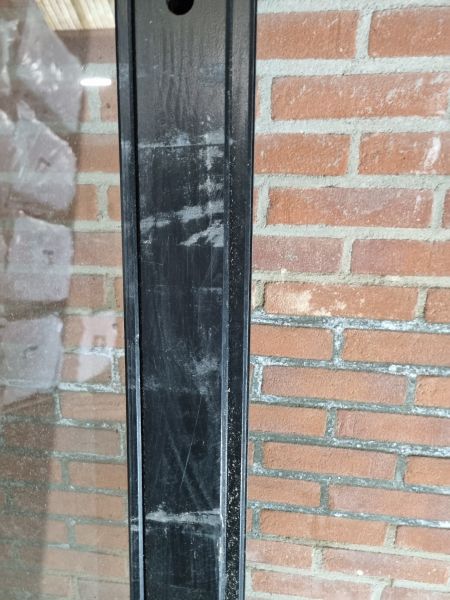 Enkele deur douglas zwart gecoat 88 x 227,6 cm - SALE25032