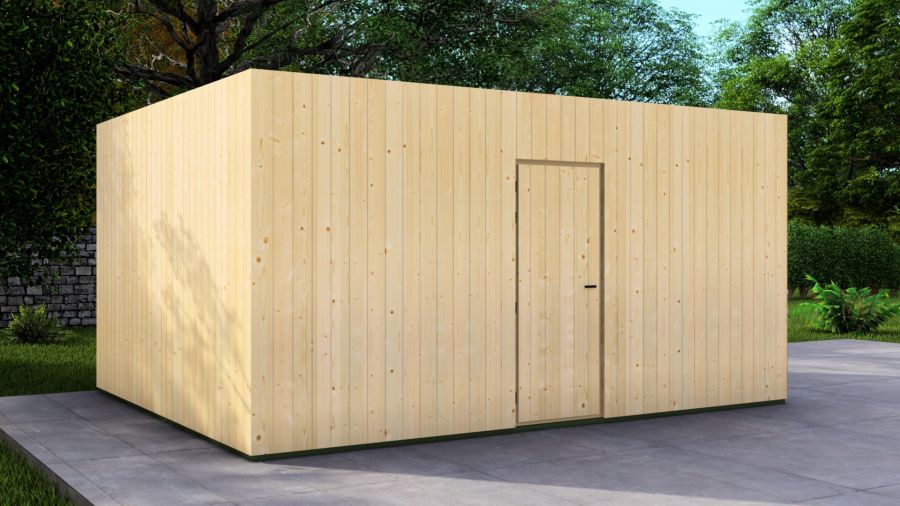 Poolhouse Trendy 500x400 cm - onbehandeld