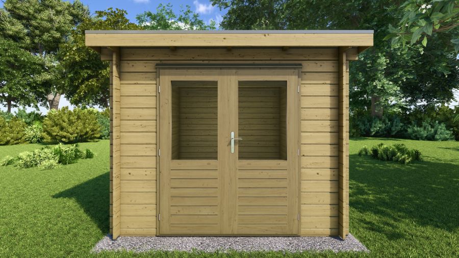Classicline Blokhut Limburg Geïmpregneerd 250x250 