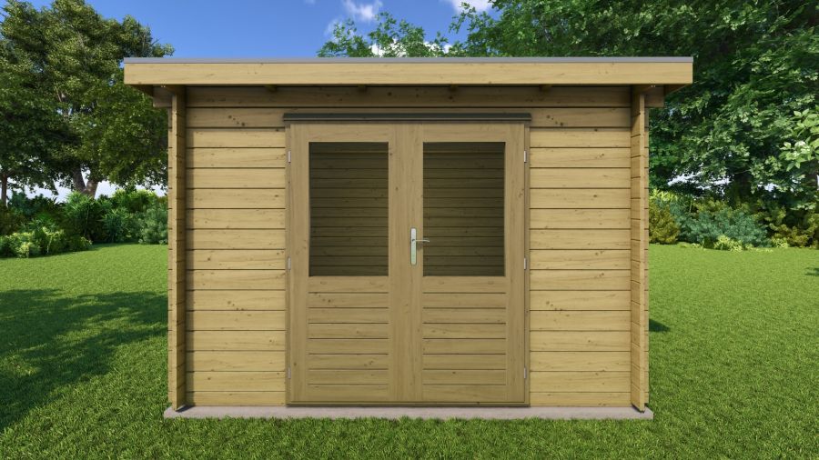 Classicline Blokhut Gelderland Geïmpregneerd 300x250