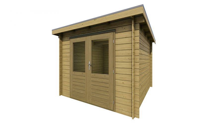 Classicline Blokhut Limburg Geïmpregneerd 250x250 