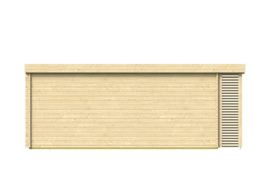 Tuindeco Hildegard Blokhut 570x380 cm 44 mm vuren blank