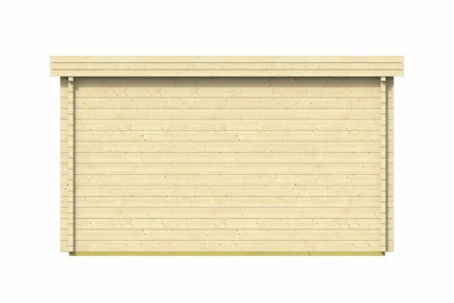 Tuindeco Blokhut Victoria 410x300 cm 58 mm groen geïmpregneerd