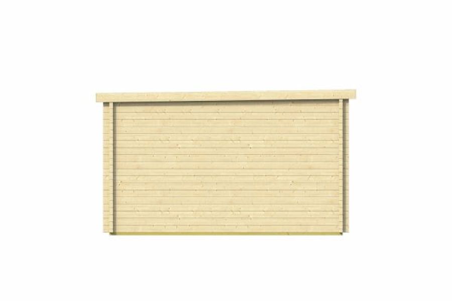 Tuindeco Gabriella Blokhut 595x400 cm 58 mm vuren groen geïmpregneerd